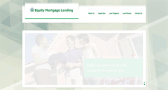 Desktop Screenshot of equitymortgagelending.com